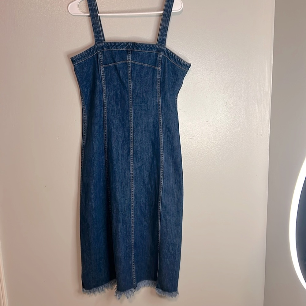 Madewell Jean Maxi Dress Size 10 in excellent condition